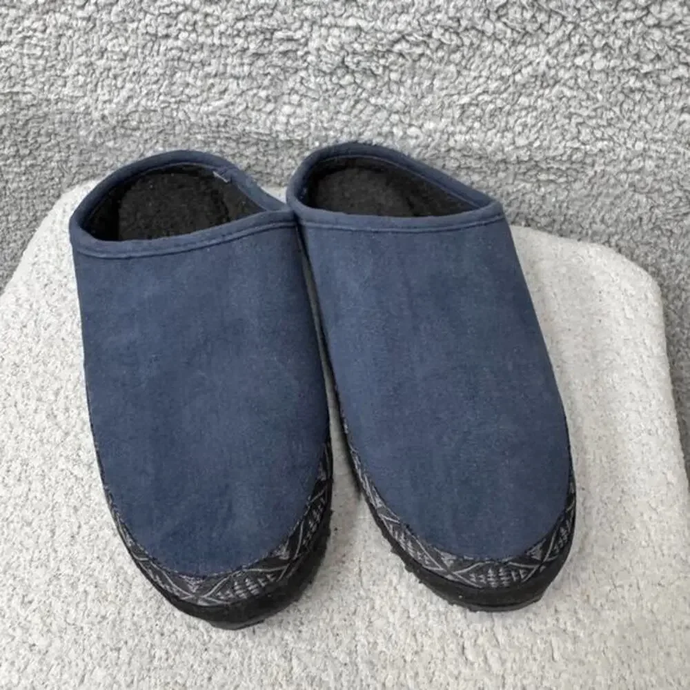Pendleton Shoes Mens Size 9 Fleece Slippers‎ House Indoor Comfort PMF19R06